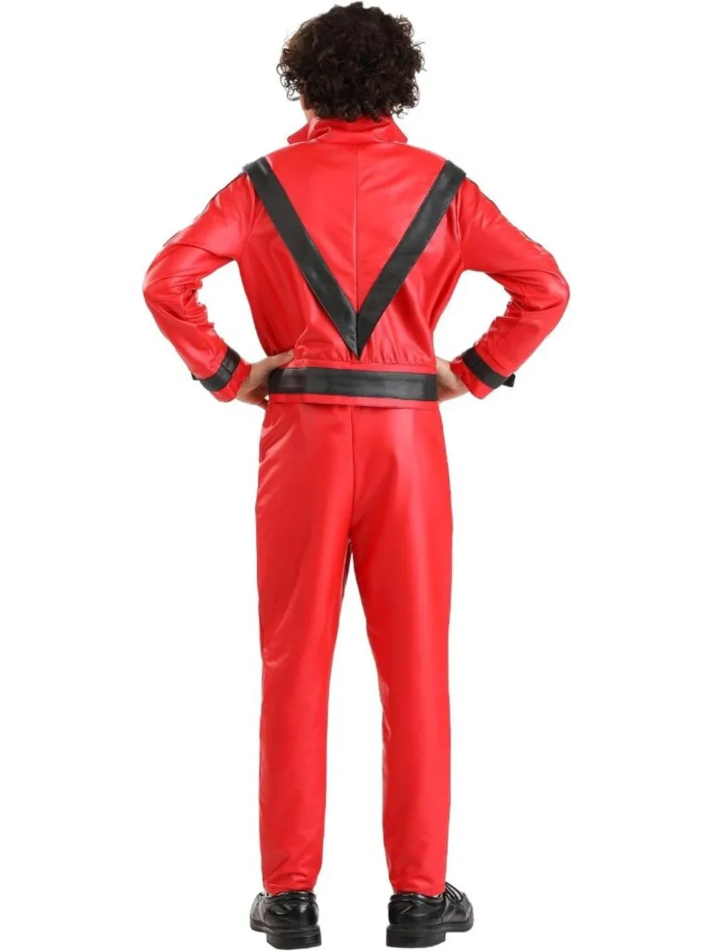 Kids' Thriller Costume - Red Tracksuit Halloween Outfit for Boys & Girls
